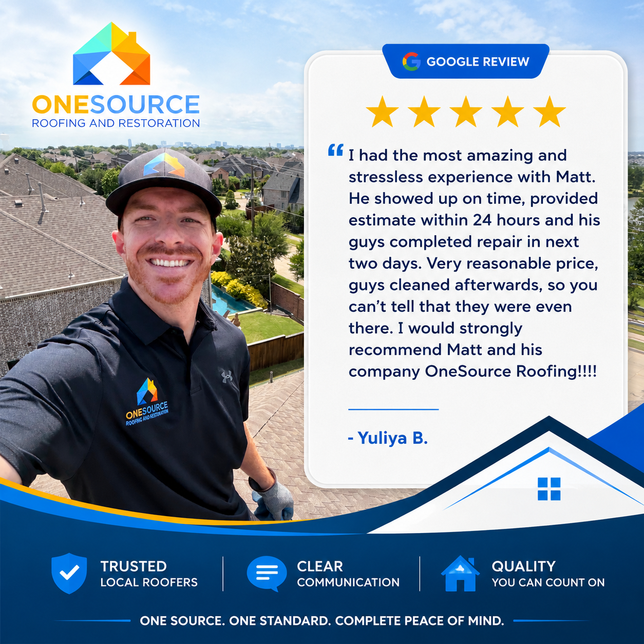 Google review graphic
