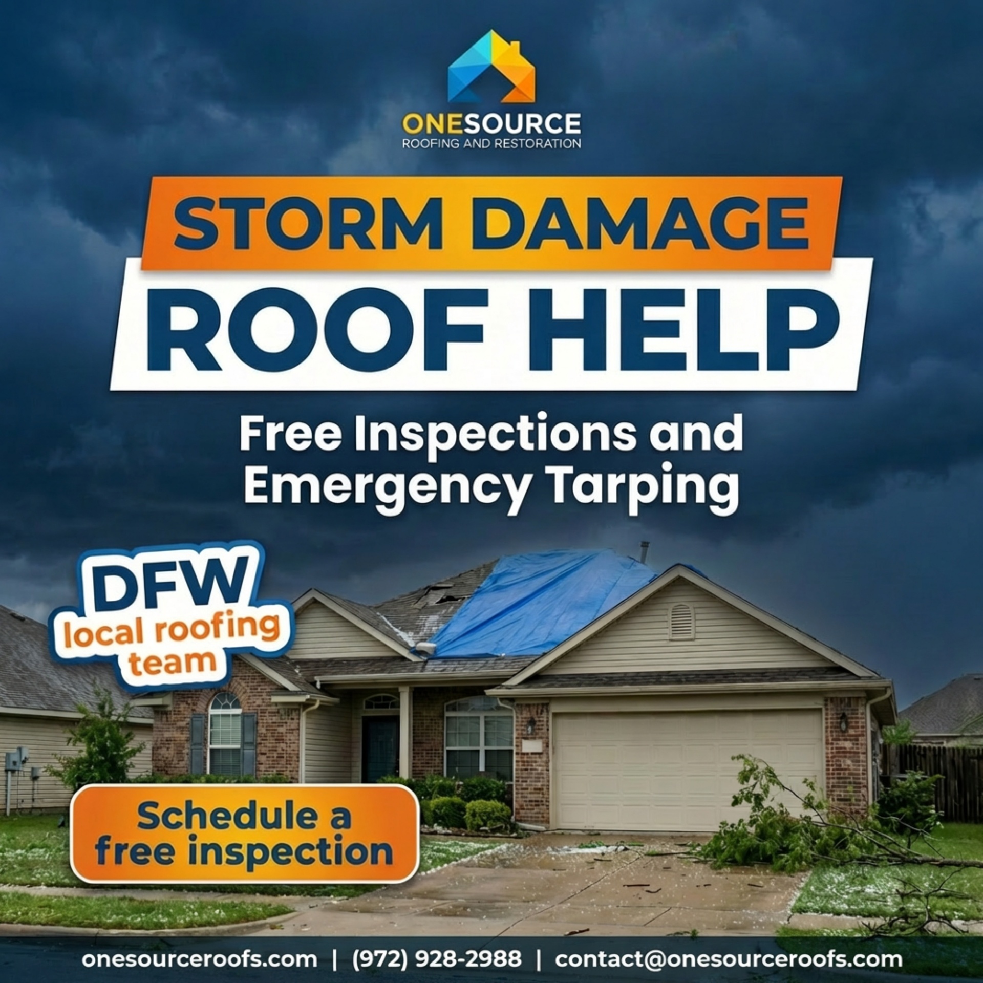 Storm damage promo